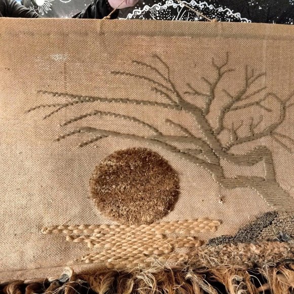 Handmade Other - Vintage Wall Hanging Sun